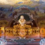 Aula Leopoldina na Uniwersytecie Wrocławskim (detale balkonu)