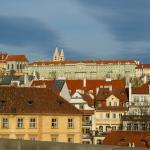 Czeski Hrad w słonecznej Pradze